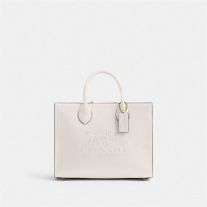 Coach Ace Tote Bag 26 Weiß | COH865047