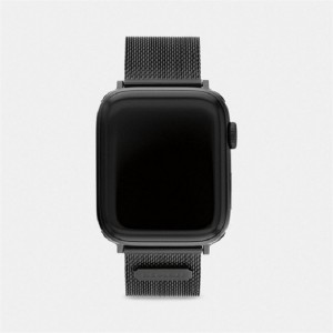 Coach Apple Watch® Strap, 42 Mm And 44 Mm Schwarz | COH866272
