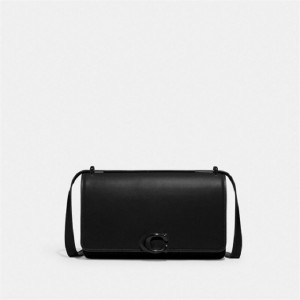 Coach Bandit Shoulder Bag Schwarz Schwarz | COH865199