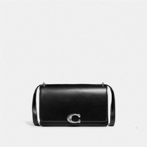 Coach Bandit Shoulder Bag Silber Schwarz | COH865223