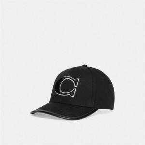 Coach Baseball Hat Schwarz | COH866421