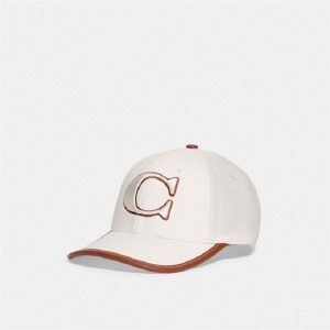 Coach Baseball Hat Weiß | COH866412