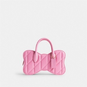 Coach Bow Bag With Quilting Rosa | COH865358