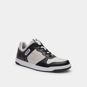 Coach C201 Sneaker Schwarz Hellgrau | COH866806