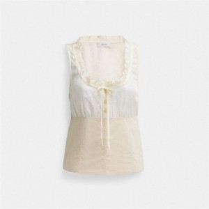 Coach Cargo Top Weiß | COH866016