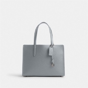 Coach Carter Carryall Bag 28 Silber Grau Blau | COH865029