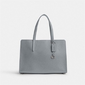 Coach Carter Carryall Bag Silber Grau Blau | COH865053