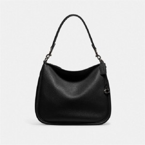 Coach Cary Shoulder Bag Blau Grau Schwarz | COH864971