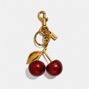 Coach Cherry Bag Charm Rot | COH866479