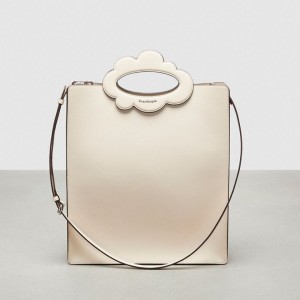 Coach Cloud Handle Tote Beige | COH866655