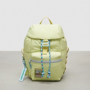 Coach Coachtopia Loop Mini Backpack Hellgrün | COH866498
