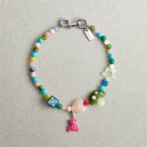 Coach Colorful Charm Necklace Mehrfarbig | COH866138