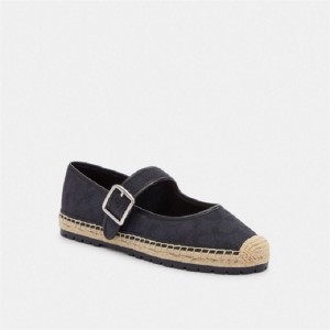 Coach Courtney Espadrille In Signature Canvas Schwarz | COH865763