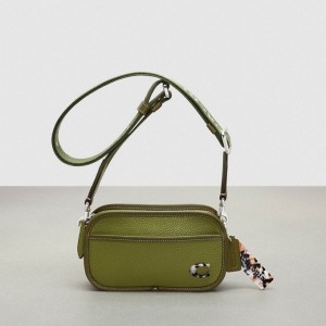 Coach Crossbody Convertible Belt Bag In Coachtopia Leather Olivgrün Grün | COH866673