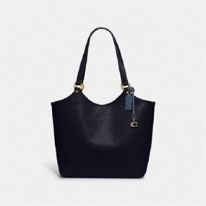 Coach Day Tote Bag Navy | COH865012