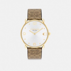 Coach Elliot Watch, 36 Mm Braun | COH866970