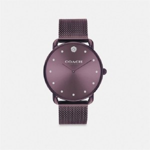 Coach Elliot Watch, 36 Mm Lila | COH866297