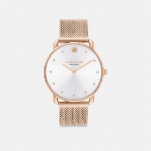 Coach Elliot Watch, 36 Mm Rosa Gold | COH866298