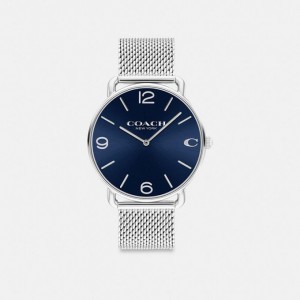 Coach Elliot Watch, 41 Mm Grau Blau | COH866977