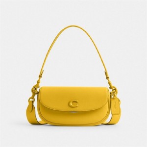 Coach Emmy Saddle Bag 23 Silber | COH864922
