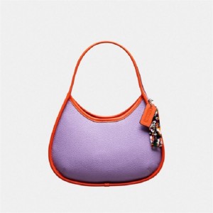 Coach Ergo Bag In Coachtopia Leather Orange | COH865108