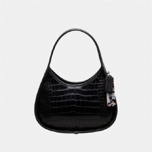 Coach Ergo Bag In Croc Embossed Coachtopia Leather Weiß | COH865153