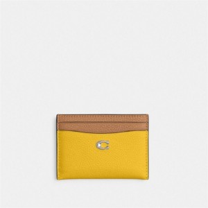 Coach Essential Card Case In Colorblock Silber Mehrfarbig | COH865610