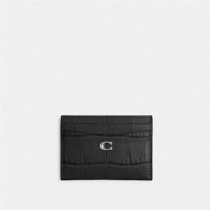Coach Essential Card Case Silber Schwarz | COH865611