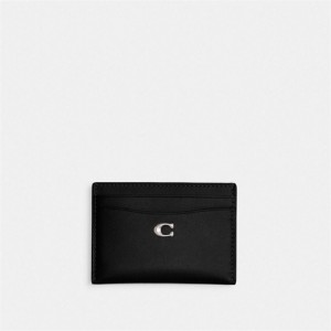 Coach Essential Card Case Silber Schwarz | COH865721
