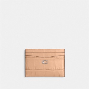 Coach Essential Card Case Silber | COH865569