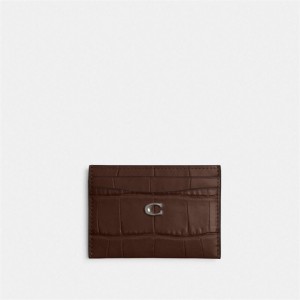 Coach Essential Card Case Silber | COH865651