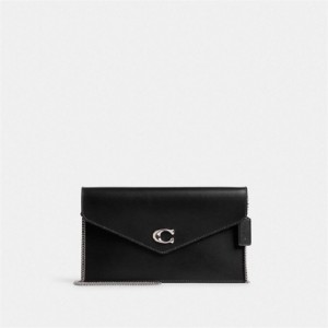 Coach Essential Clutch Silber Schwarz | COH865634