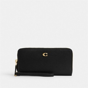 Coach Essential Continental Wallet Schwarz | COH865517