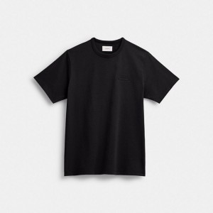 Coach Essential T Shirt Schwarz | COH866914