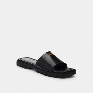 Coach Florence Sandal Schwarz | COH865846