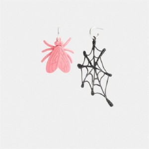 Coach Fly Web Mismatch Earrings Silber Mehrfarbig | COH866124