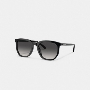 Coach Geometric Square Sunglasses Schwarz | COH867071