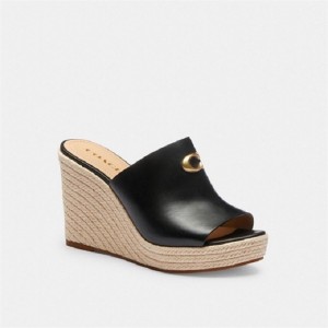 Coach Gloria Wedge Schwarz | COH865872