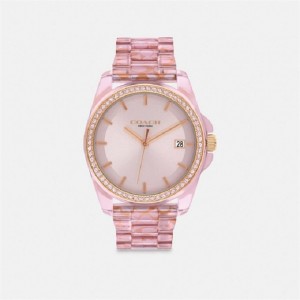 Coach Greyson Watch, 36 Mm Rosa | COH866293