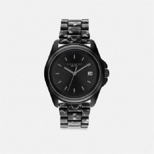 Coach Greyson Watch, 36 Mm Schwarz | COH866266
