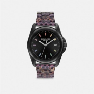 Coach Greyson Watch, 36 Mm Schwarz | COH866292