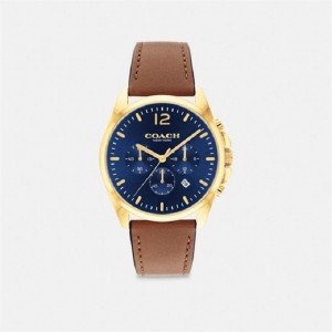 Coach Greyson Watch, 43 Mm Braun | COH866255