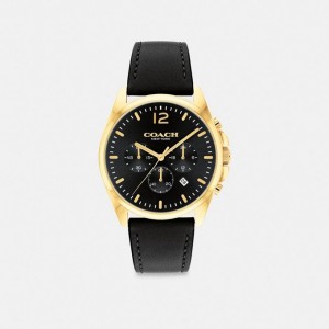 Coach Greyson Watch, 43 Mm Schwarz | COH866979
