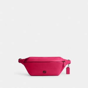 Coach Hall Belt Bag Rosa | COH866671