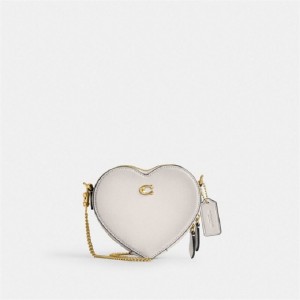 Coach Heart Crossbody Bag 14 Weiß | COH865430