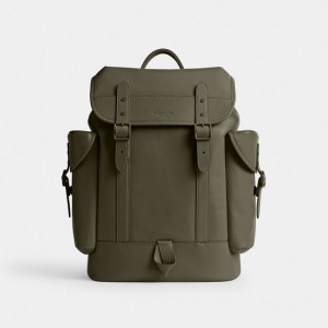 Coach Hitch Backpack Grün | COH866488
