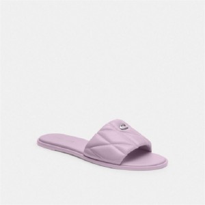 Coach Holly Sandal With Quilting Lila | COH865857
