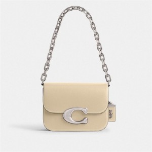 Coach Idol Bag Silber Weiß | COH864812