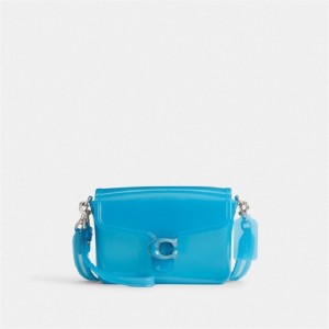Coach Jelly Tabby Bag Silber Blau | COH864987