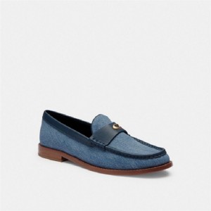 Coach Jolene Loafer Indigo Blau | COH865791
